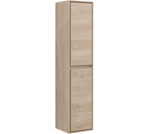 Шкаф-пенал Aquanet Милан 35 дуб светлый