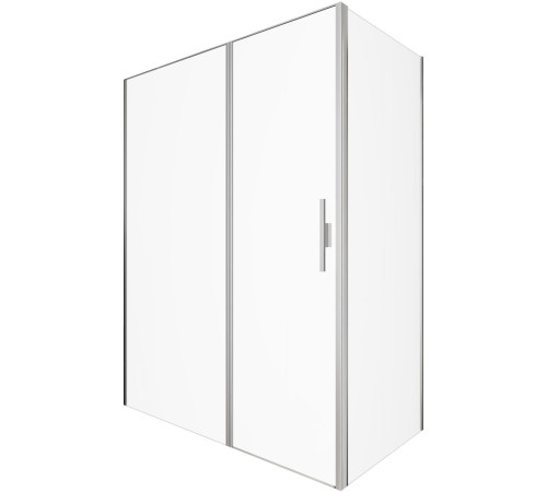 Душевой уголок Allen Brau Priority 160x90 3.31038.BA + 3.31044.BA серебро браш