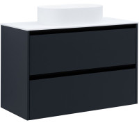 Тумба под раковину Allen Brau Activity 100 1.34006.AM антрацит матовый/черный браш