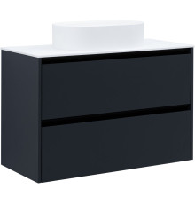 Тумба под раковину Allen Brau Activity 100 1.34006.AM антрацит матовый/черный браш