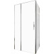 Душевой уголок Allen Brau Priority 100x90 3.31028.00 + 3.31043.00 хром
