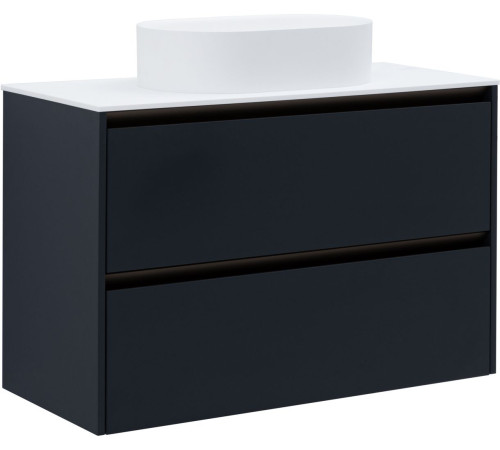 Тумба под раковину Allen Brau Activity 100 1.34014.AM антрацит матовый/олива браш