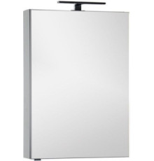 Зеркальный шкаф Aquanet Алвита 60 серый антрацит