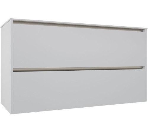 Тумба под раковину Allen Brau Activity 120 1.34007.WM белый матовый/черный браш