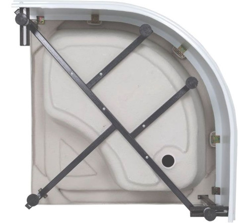 Душевой поддон Aquanet Optimal 90х90 с сиденьем