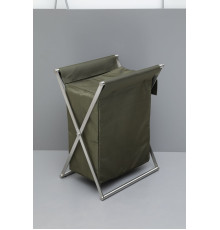 Корзина для белья Allen Brau Priority сталь/оливковый