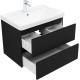 Тумба под раковину Aquanet Вега 2.0 70 черный