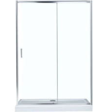 Душевая дверь Aquanet SD-1400A 140, прозрачное стекло