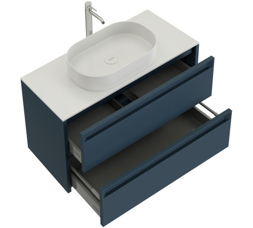 Тумба под раковину Allen Brau Fantasy 120 1.11005.BGM 2.0 синий матовый