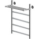 Полотенцесушитель водяной Aquanet Mauro 600x400 с полкой