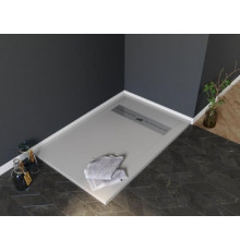 Душевой поддон Aquanet Delight 140х80 серый