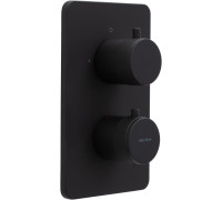 Смеситель для ванны Allen Brau Priority 5.31213-31 (с внутренней частью, 2 выхода) черный матовый