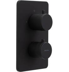 Смеситель для ванны Allen Brau Priority 5.31213-31 (с внутренней частью, 2 выхода) черный матовый