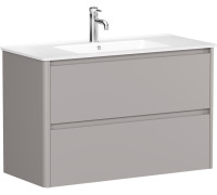 Тумба под раковину Allen Brau Gravity 100 1.370010.PGM платина матовый