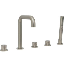 Смеситель на борт ванны Allen Brau Priority 5.31007-BN (с внутренней частью) никель браш