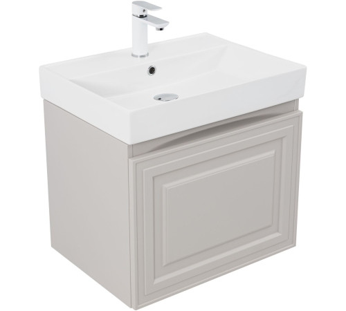 Тумба под раковину Aquanet Агата 60 бежевый