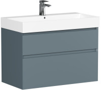Тумба под раковину Allen Brau Infinity 85 1.210026.BGM синий матовый