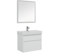 Мебель для ванной Aquanet Nova Lite 75 белый (2 ящика)
