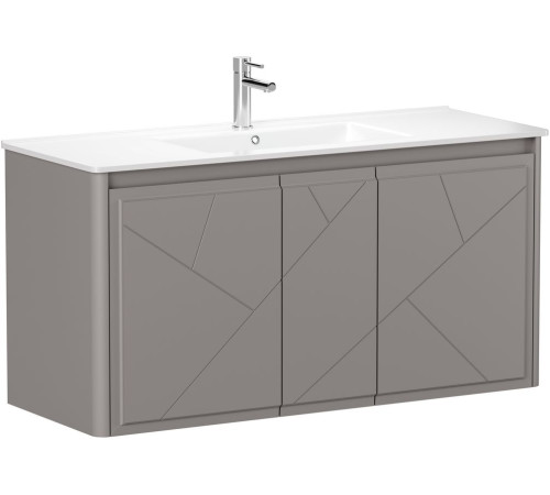 Тумба под раковину Allen Brau Paris 120 1.360004.PGM платина матовый