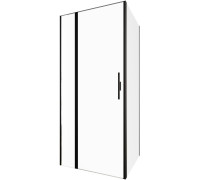 Душевой уголок Allen Brau Priority 90x90 3.31003.BBA + 3.31018.BBA черный браш