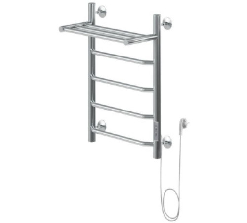 Полотенцесушитель электрический Aquanet Fiona 60х40 Тэн справа, с полкой