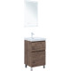 Тумба под раковину Aquanet Алвита New 50 напольная, дуб веллингтон табак