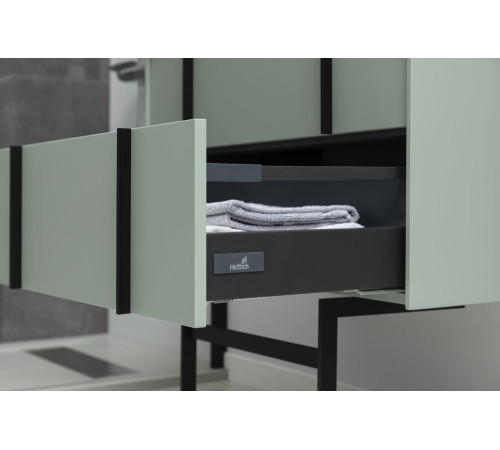 Тумба под раковину Allen Brau Reality 80 1.32005.CGM олива матовый