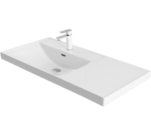 Раковина Aquanet Side 100 левая