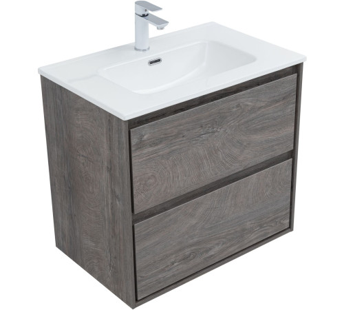 Тумба под раковину Aquanet Милан 70 дуб рошелье