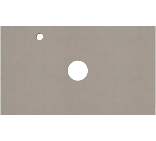 Столешница Aquanet Flat 80 бежевый, с отв. слева