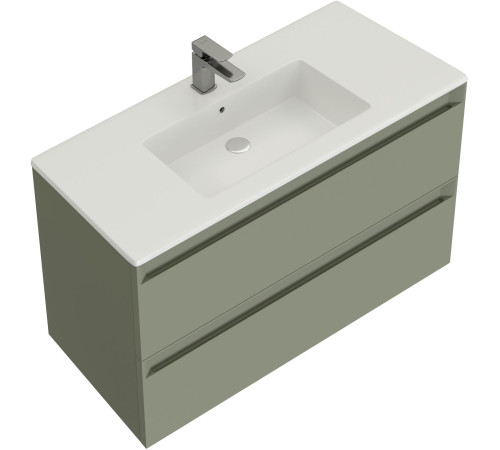 Тумба под раковину Allen Brau Eclipse 60 1.E1001.CGM 2.0 олива матовый