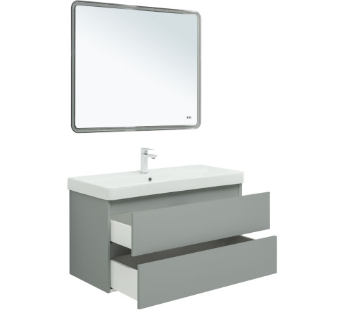 Тумба под раковину Aquanet Вега 2.0 100 мисти грин