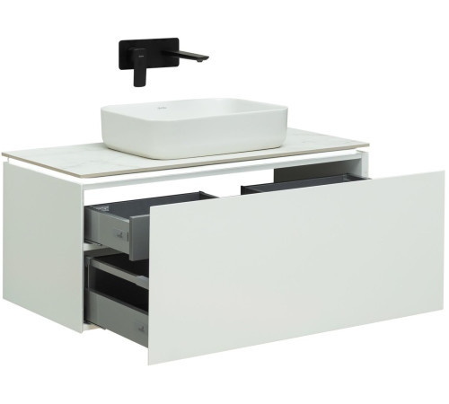Тумба под раковину Allen Brau Infinity 100 1.21004.WM белый матовый