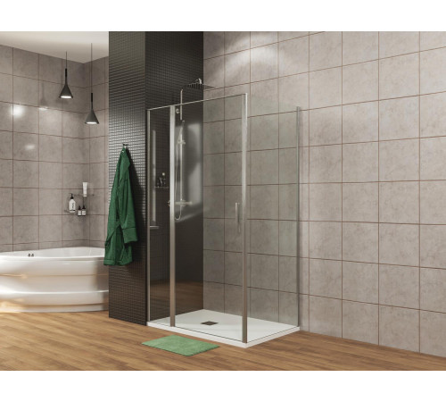 Душевой уголок Allen Brau Priority 140x90 3.31034.00 + 3.31043.00 хром