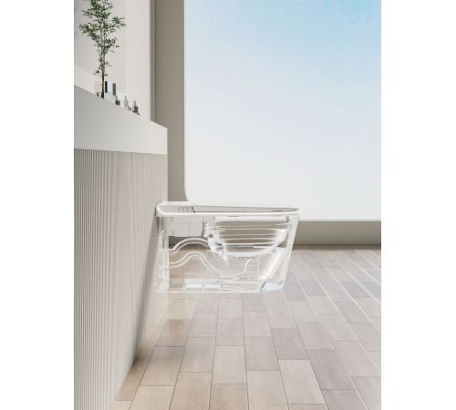 Унитаз подвесной Allen Brau Smart 4.I1001.20 белый, с функцией биде