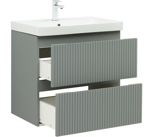 Тумба под раковину Aquanet Джейн (Flat) 70 мисти грин