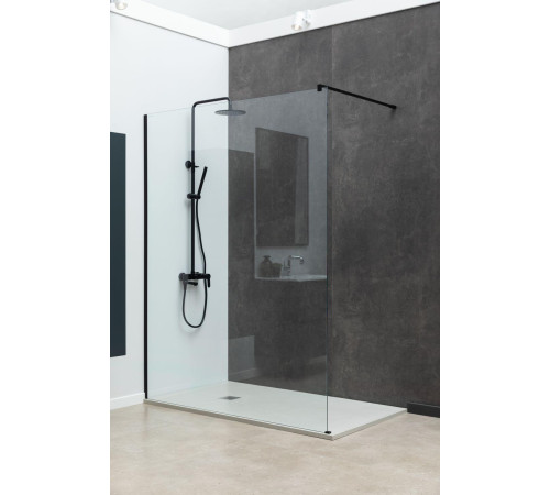 Душевая перегородка Allen Brau Infinity 1 160 3.21033.BBA черный браш