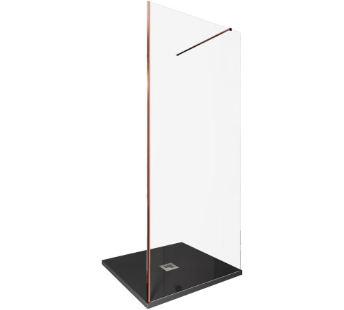 Душевая перегородка Allen Brau Infinity 1 90 3.21011.60 медь браш