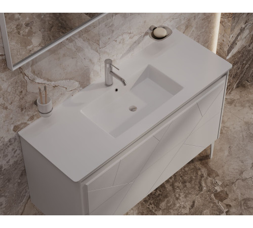 Тумба под раковину Allen Brau Paris 120 1.360003.PGM платина матовый