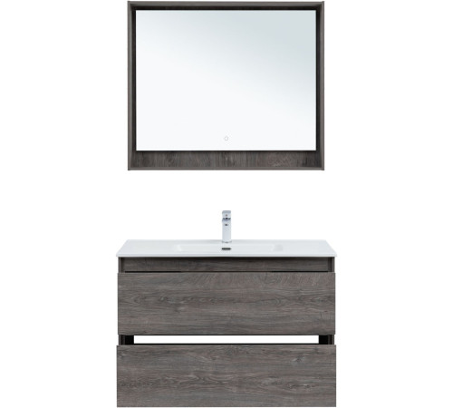 Тумба под раковину Aquanet Милан 100 дуб рошелье