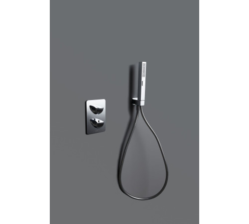 Душевой комплект Allen Brau Infinity 5.21016-00 (с внутренней частью, 2 выхода) хром