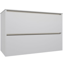 Тумба под раковину Allen Brau Activity 100 1.34014.WM белый матовый/олива браш