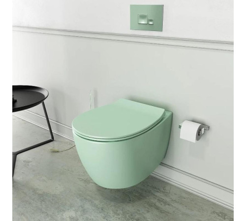 Сиденье для унитаза Allen Brau Fantasy Smartfix, Soft-Close 4.11005.MT мятный