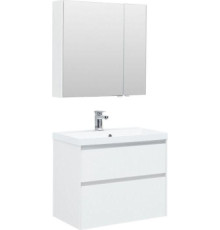 Мебель для ванной Aquanet Гласс 80 белый