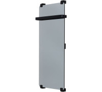 Полотенцесушитель электрический Allen Brau Infinity 100x44 с рейлингом и креплением, черный браш