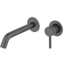 Смеситель для раковины Allen Brau Priority 5.31030-MG (с внутренней частью) графит браш