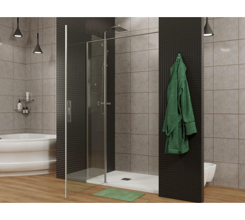 Душевая дверь Allen Brau Priority 160 3.31039.BBA черный браш