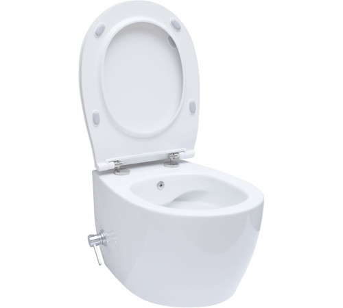 Крышка-сиденье для унитаза Allen Brau Fantasy Smartfix, Soft-Close 4.11005.20 белый глянец