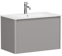 Тумба под раковину Allen Brau Gravity 80 1.370013.PGM платина матовый