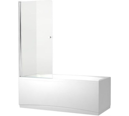 Шторка на ванну Aquanet Alfa 1 NF6211, прозрачное стекло